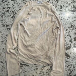 RIHOAS Beige Knit Top